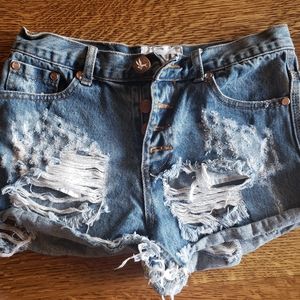 One teaspoon shorts